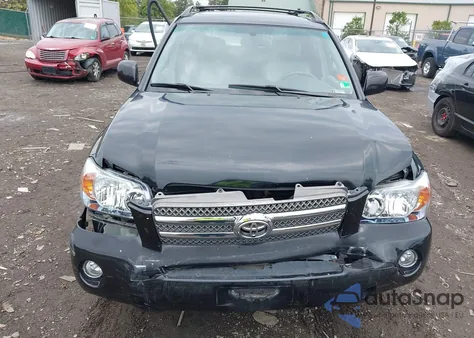 2006 Toyota Highlander Hybrid V6 z USA, uszkodzony, nr VIN JTEDW21A460013874